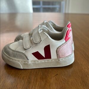 Veja Kids Sneakers - White, Gray, Red, Pink